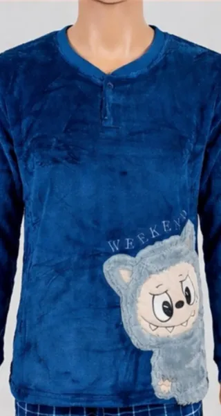 Pijama hombre invierno calentito