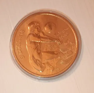 Moneta 5 Dollari Australia 2000