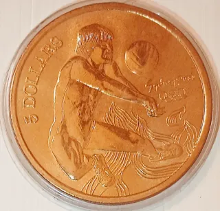 Moneta 5 Dollari Australia 2000