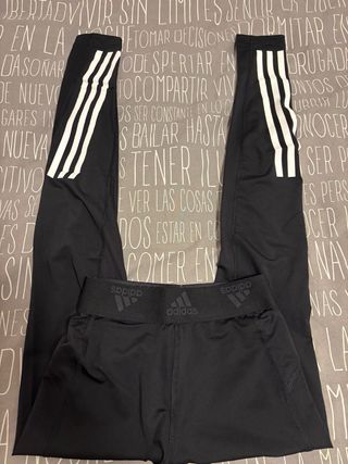 Mallas Adidas Hombre Negras