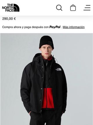 Chaqueta The North Face Negra