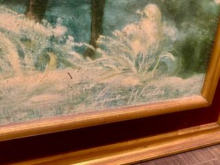 Espectacular Cuadro Ecuestre - Vintage 1960's