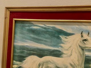 Espectacular Cuadro Ecuestre - Vintage 1960's