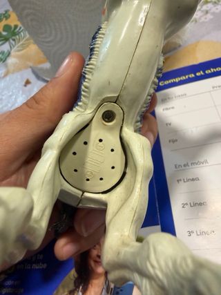 Caballo de juguete indio antiguo