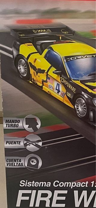 Scalextric Compact Fire Wheels