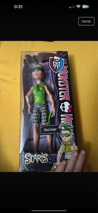 Muñeco Monster High Deuce Gorgon Scaris