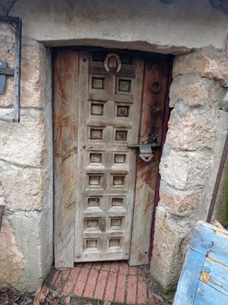 Puerta Antigua Madera Cuarterones NO RELLENEN NADA