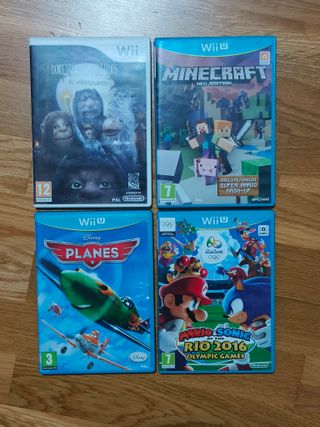 Juegos Wii U: Minecraft, Mario & Sonic, Pla