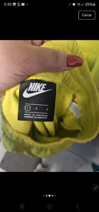 Conjunto Chándal Nike Verde Lima
