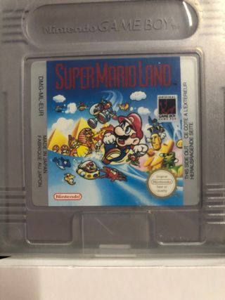 Nintendo Game Boy Super Mario Land.