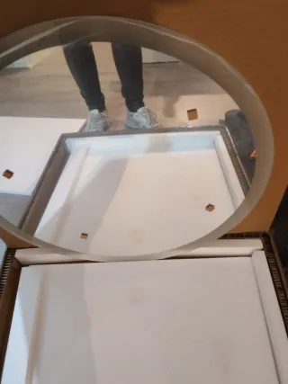 Espejo baño LED 60x60 cm sin estrenar