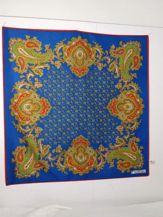 PAÑUELO ITALIANO TIPO SEDA INDUMENTARIA TRADICIONA