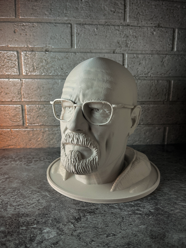 Busto Walter White Breaking Bad Sujeta Auriculares