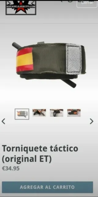 Torniquete militar profesional