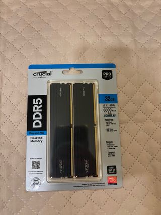 Crucial Ram DDR5 Pro 32GB (2x16GB) 6000MHz CL48