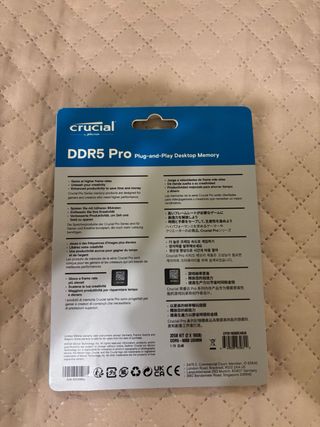 Crucial Ram DDR5 Pro 32GB (2x16GB) 6000MHz CL48