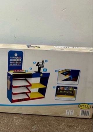 Tienda Lidl Supermercado original de madera