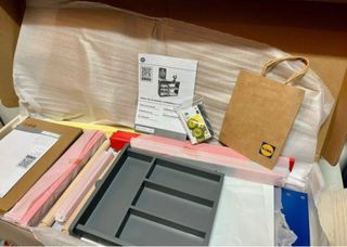 Tienda Lidl Supermercado original de madera