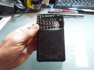 Radio Sony ICF-S14 Negra