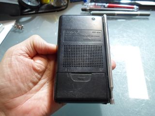 Radio Sony ICF-S14 Negra