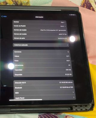 iPad Pro 12,9” 6ª Gen 256GB Plata + Teclado + Appl