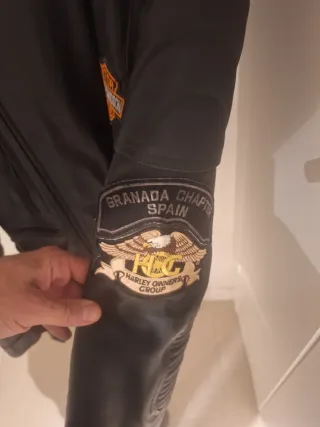 Chaqueta Cuero Harley Davidson Original