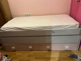 Cama nido con somier y colchón
