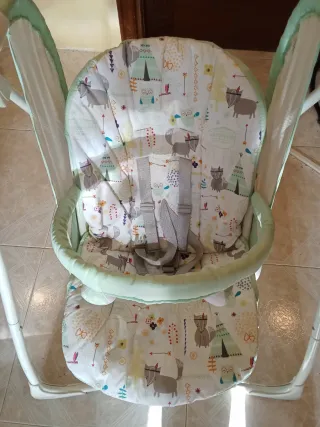 Columpio para bebé con estampado