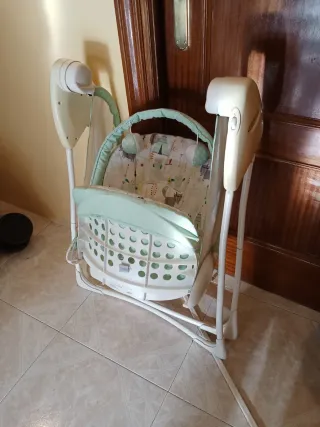 Columpio para bebé con estampado