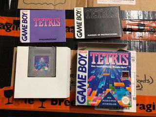Nintendo Game Boy Tetris Caja Original.
