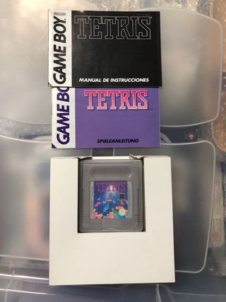 Nintendo Game Boy Tetris Caja Original.