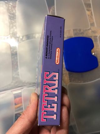 Nintendo Game Boy Tetris Caja Original.