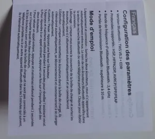 Auriculares TWS Blancos