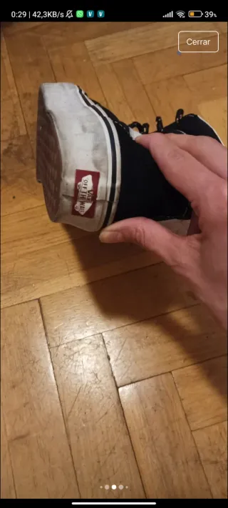 Zapatillas Vans SK8-Hi Negras y Blancas