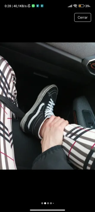 Zapatillas Vans SK8-Hi Negras y Blancas