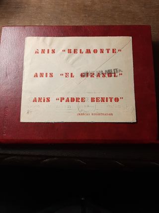 Carta Guerra Civil Española a Sevilla. Año 1938.