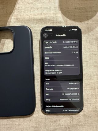 iPhone 15 Pro 256GB Argento