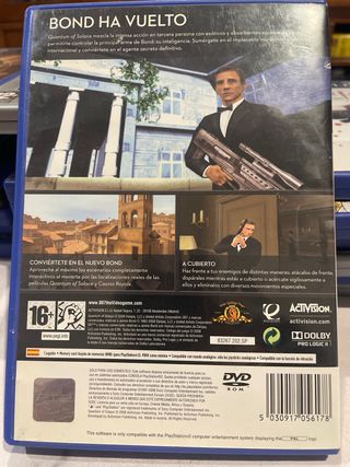 007 Quantum of Solace PS2 Español