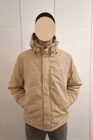 Chaqueta The North Face esquí beige