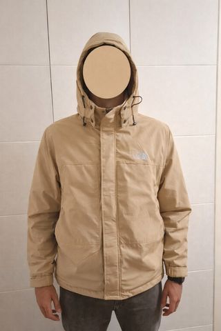 Chaqueta The North Face esquí beige