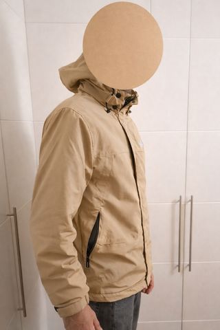 Chaqueta The North Face esquí beige