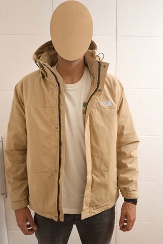 Chaqueta The North Face esquí beige
