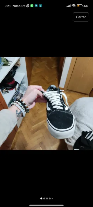 Zapatillas Vans Old Skool Plataforma Negras