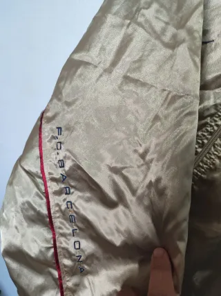 Chaqueta Nike FC Barcelona Talla XL Dorada