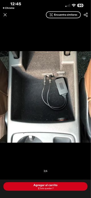 Adaptador Bluetooth Coche Auxiliar