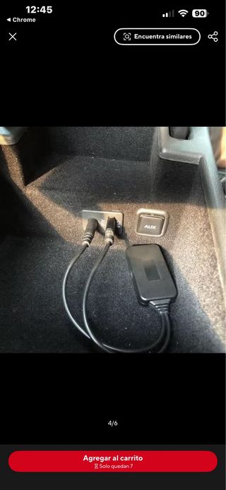 Adaptador Bluetooth Coche Auxiliar