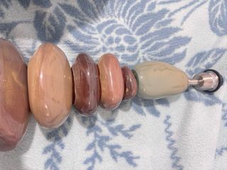 Lámpara sobremesa Zen Piedras Cerámica