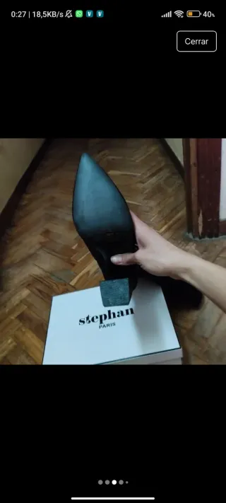 Botas de tacón altas negras