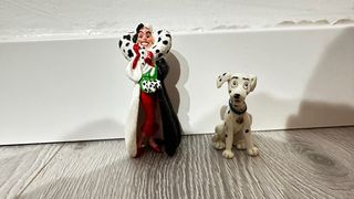 Figuras PVC Cruella y Perdita de 101 dálmatas