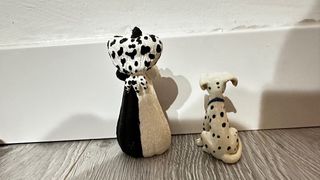 Figuras PVC Cruella y Perdita de 101 dálmatas